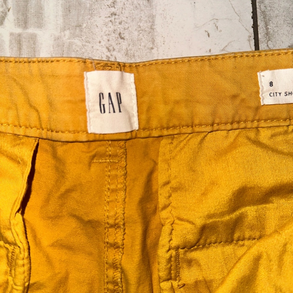 GAP Mustard City Shorts